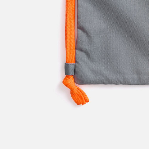 Рюкзак B3, серый с оранжевыми лямками - рис 5.