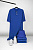 Платье D2, синее - миниатюра - рис 11.
