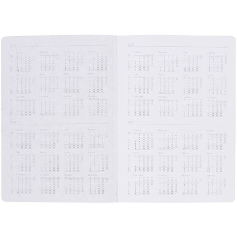 Ежедневник Frame, недатированный, зеленый с серым - рис 8.