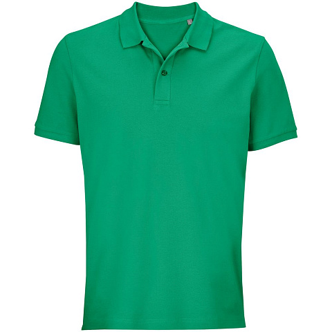 Рубашка поло унисекс Pegase, весенний зеленый - рис 2.