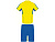 Спортивный костюм Boca, желтый/королевский синий - миниатюра - рис 6.