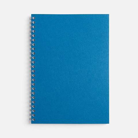 Блокнот Salvador в клетку, синий ver.2 - рис 3.