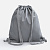 Рюкзак B3, серый с серыми лямками - миниатюра - рис 3.