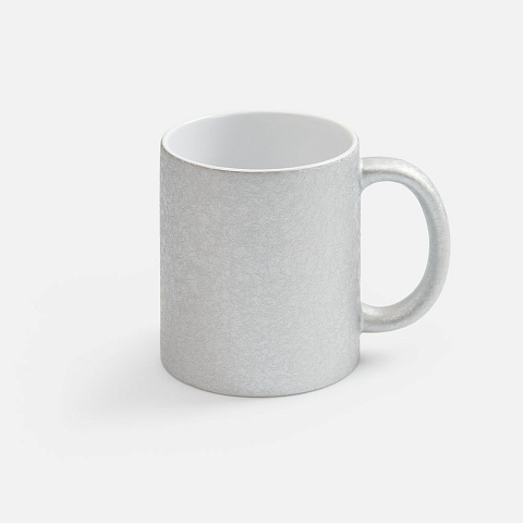 Кружка для сублимационной печати Sagredo, серебристая - рис 2.