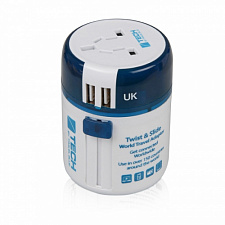 Универсальный адаптер розетка