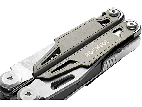 Мультитул Rocktol 19 в 1 с титановыми ручками, нейлоновый чехол, подарочная коробка - рис 3.