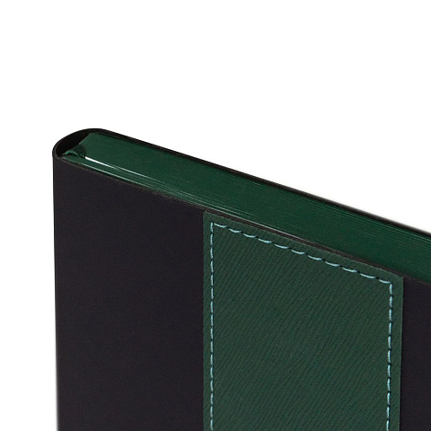 Ежедневник Bookmark, недатированный, черный с зеленым - рис 7.