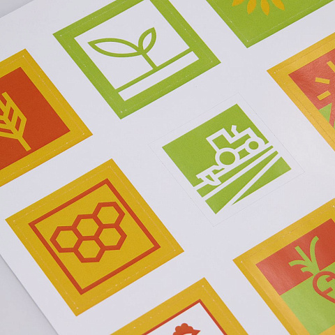 Стикерпак бумажный Industry, сельское хозяйство - рис 3.