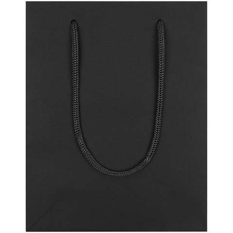 Пакет бумажный Vid S, черный - рис 3.