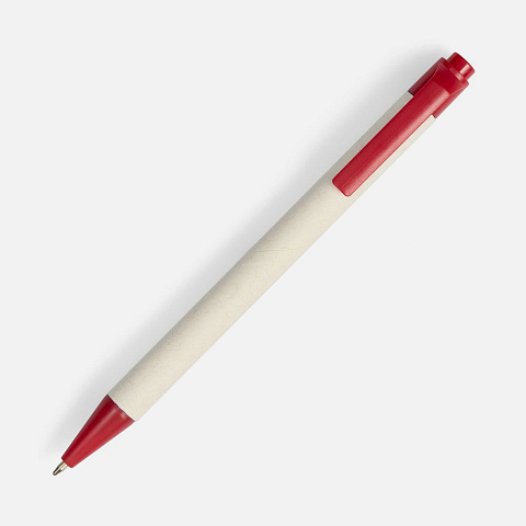 Ручка шариковая MilkMake, красная - рис 3.