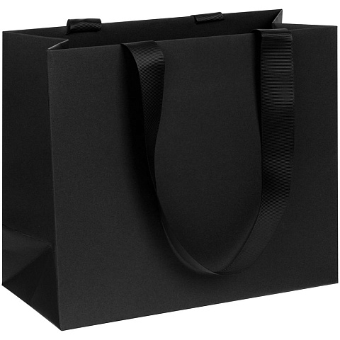 Пакет бумажный Manilla S, черный - рис 2.