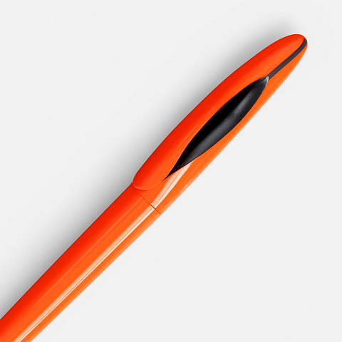 Ручка шариковая Nave Color, оранжевая - рис 4.