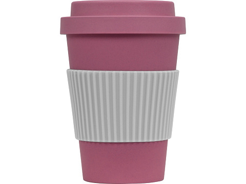 Термокружка Muffin из натуральных волокон, пыльно-розовый - рис 2.