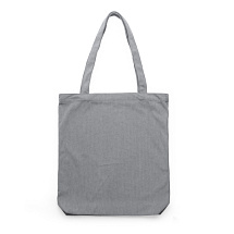 Сумка - тоут из вельветовой ткани FASLER, серый