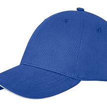 Бейсболка Darton, 6 панелей, cиний