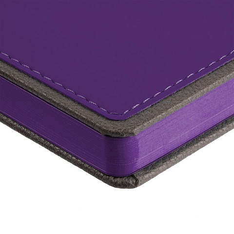 Ежедневник Frame, недатированный, фиолетовый с серым - рис 6.