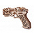 Конструктор деревянный Пистолет с мишенями - миниатюра - рис 2.
