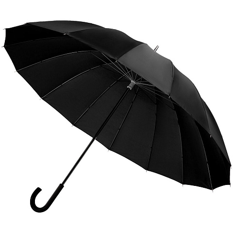 Зонт-трость Hit Golf, черный - рис 2.