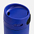 Термостакан X1 с цветной кнопкой, синий с черным - миниатюра - рис 4.
