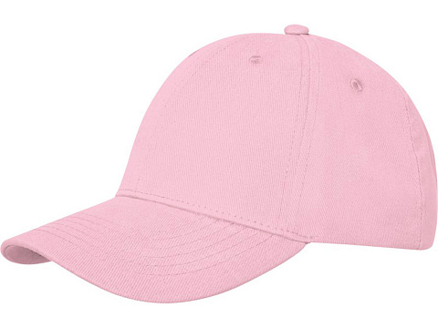 Бейсболка Davis, 6 панелей, light pink