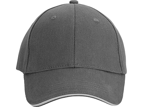 Бейсболка Cancun, темно-серый/белый - рис 2.