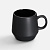 Кружка Tubbi, черная - миниатюра - рис 2.