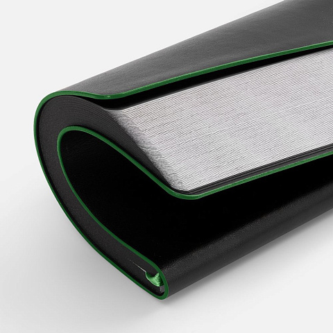 Ежедневник Trait, недатированный, черный с зеленым - рис 9.