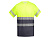 Футболка Tauri мужская, свинцовый/неоновый желтый - миниатюра