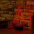 3D лампа Новогодняя ёлочка - миниатюра - рис 7.