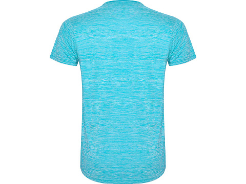 Спортивная футболка Zolder детская, бирюзовый/бирюзовый меланж - рис 2.