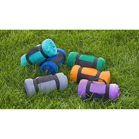 Плед "Байкал", цвет бирюзовый - рис 4.