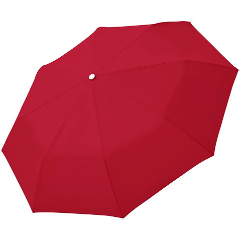 Зонт складной Fiber Alu Light, красный - рис 3.
