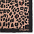 Платок Leopardo Silk, коричневый - миниатюра - рис 3.