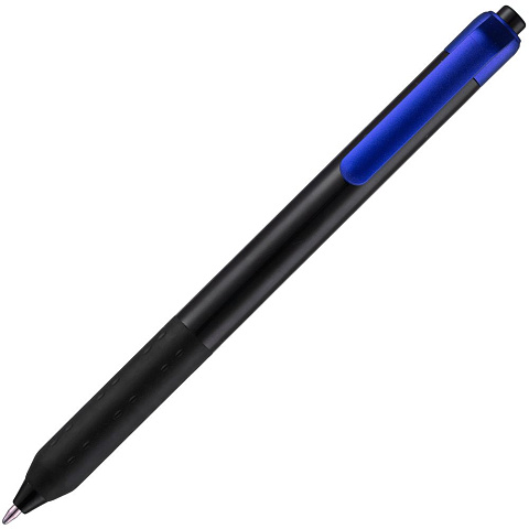 Ручка шариковая Fluent, синий металлик - рис 5.