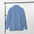 Куртка унисекс Oblako, голубая - миниатюра - рис 3.