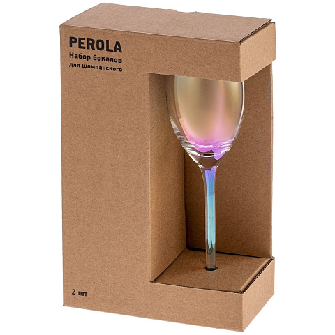 Набор из 2 бокалов для шампанского Perola - рис 7.