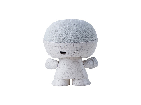 Портативная колонка mini Xboy Eco, пшенично-белый - рис 2.