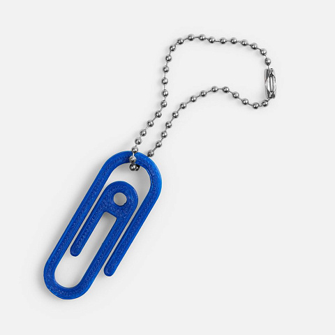 Подвеска Office, 3D-печать на заказ, скрепка - рис 4.