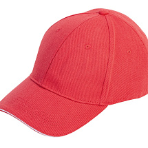 Бейсболка Cancun, красный/белый