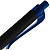 Ручка шариковая Prodir QS01 PRT-P Soft Touch, черная с синим - миниатюра - рис 7.