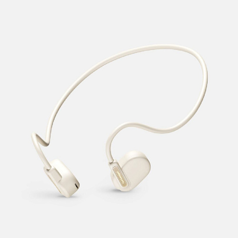 Беспроводные наушники OpenAir Arc, бежевые - рис 2.