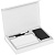 Коробка Silk с ложементом под ежедневник 10x16 см, аккумулятор и ручку, белая - миниатюра - рис 4.