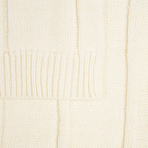 Плед Bambolay, молочно-белый - рис 4.