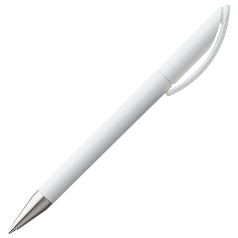 Ручка шариковая Prodir DS3 TPC, белая - рис 5.
