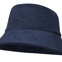 Панама Melo из переработанного махрового материала, сертифицированного GRS - Темно - синий