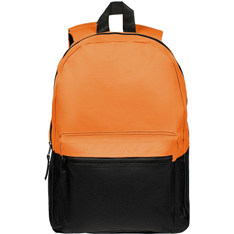 Рюкзак Base Up, черный с оранжевым - рис 4.