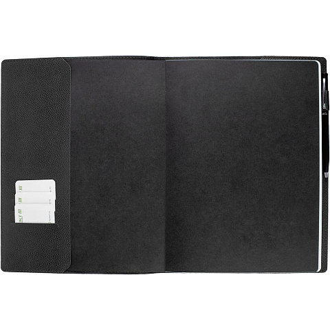 Ежедневник в суперобложке Brave Book, недатированный, черный - рис 6.