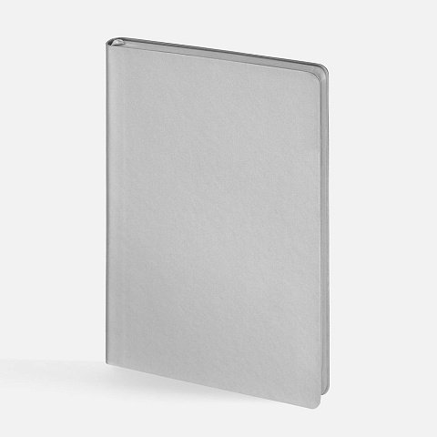 Блокнот Flex Shall ver.2, серебристый - рис 2.
