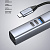 USB-хаб 7 в 1 USB-C - USB-A3.0 + 2хUSB-C + USB-C PD100Вт + HDMI + SD + microSD, серый, Deppa - миниатюра - рис 4.