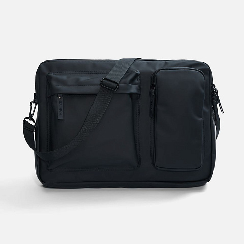 Сумка для ноутбука Traffic, черная - рис 3.